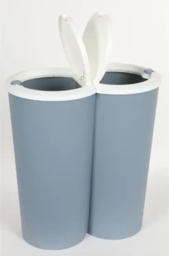 Deuba Mülleimer 50 L Duo 2fach Trennsystem 2x25L Druckknopf-Automatik Küche Abfalleimer Müllbehälter Mülltrennung Büro, Farbe:schwarz - Black - Noir 33 Deuba Mülleimer 50 L Duo 2fach Trennsystem 2x25L Druckknopf-Automatik Küche Abfalleimer Müllbehälter Mülltrennung Büro, Farbe:schwarz - Black - Noir -Leifheit || Vileda || Wenko Verkaufsgeschäft ff4805e7b6035e8161898c6714149470