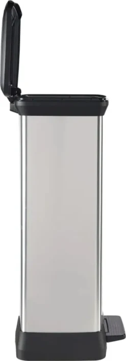 CURVER_DECOBIN Abfalleimer 50L Mit Fußpedal Silber Metallic_240643 -Leifheit || Vileda || Wenko Verkaufsgeschäft ff7a18dc43a1ea34350324a5a0a8059e